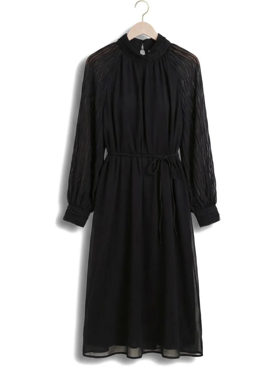 Y.A.S. YAS Dames Jurken Yasolera Ls Midi Dress S. - Zwart, foto 2