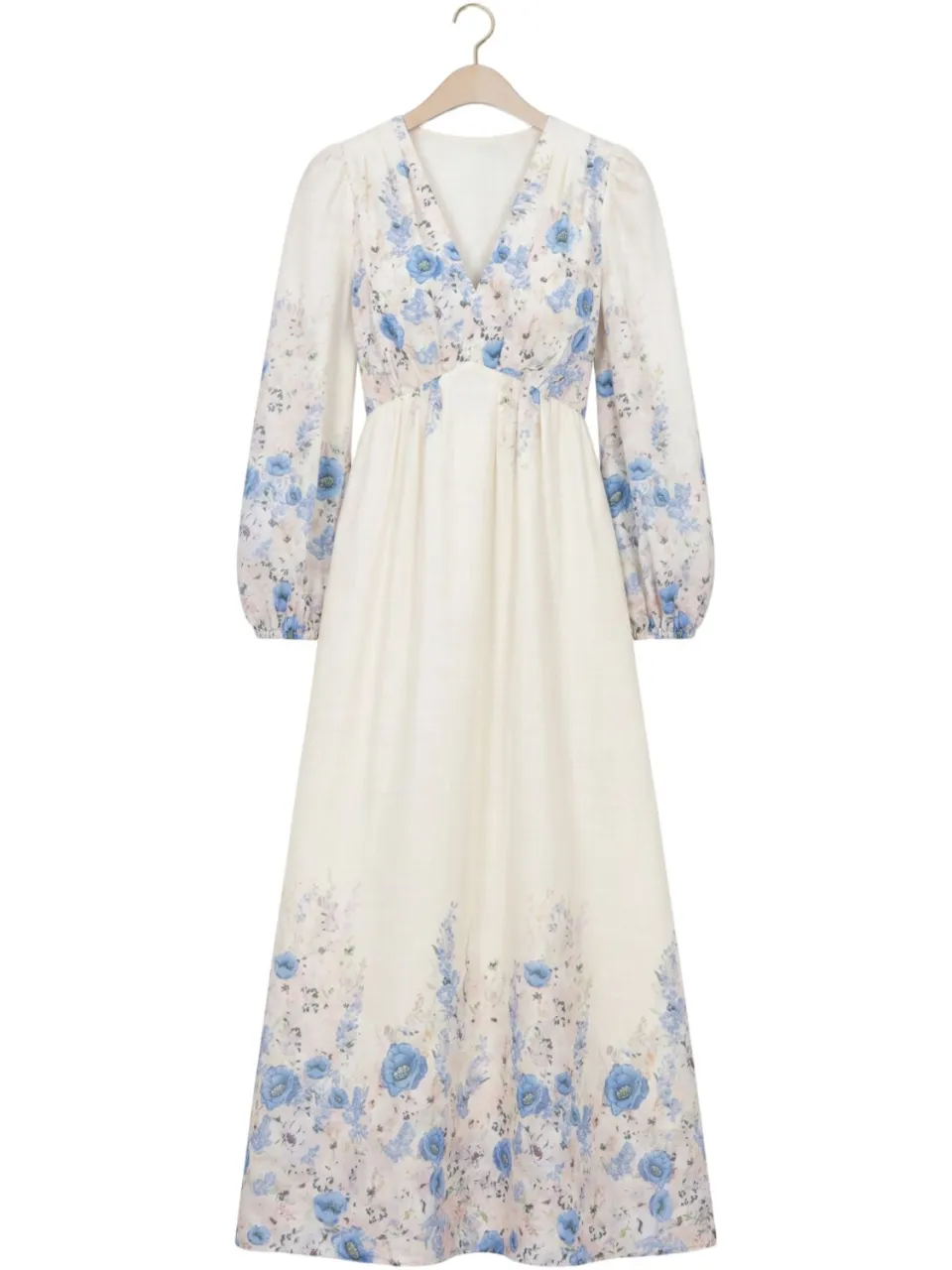 NEO NOIR Dames Jurken Silfi Flower Print Dress - Gebroken Wit, foto 2