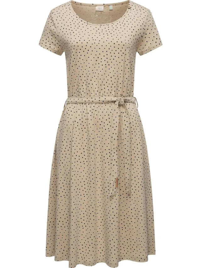 Ragwear Dames zomerjurk Olina Dress Organic Zand