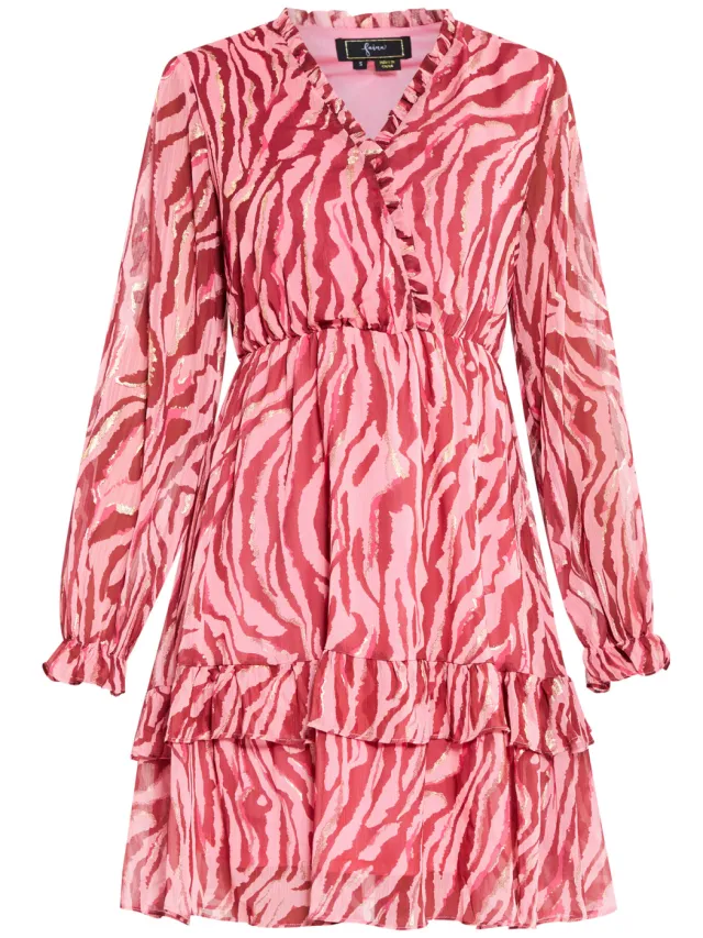 Faina jurk sookie roze, foto 2