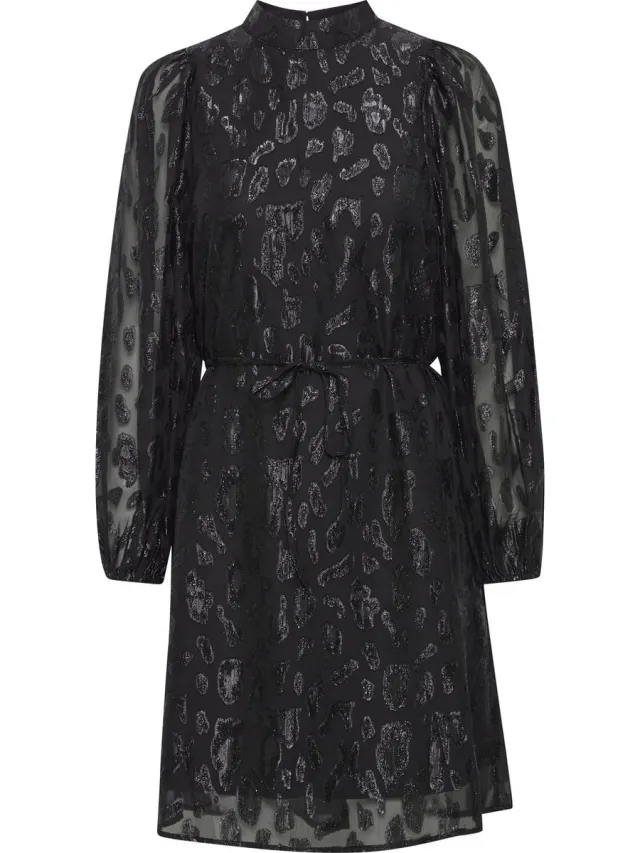 Fransa FRSPARKLE DR 1 Dames Jurk Black