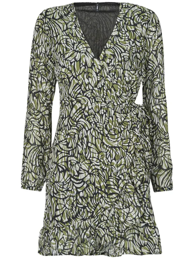 Only Korte Jurk Only ONLTYLA Groen