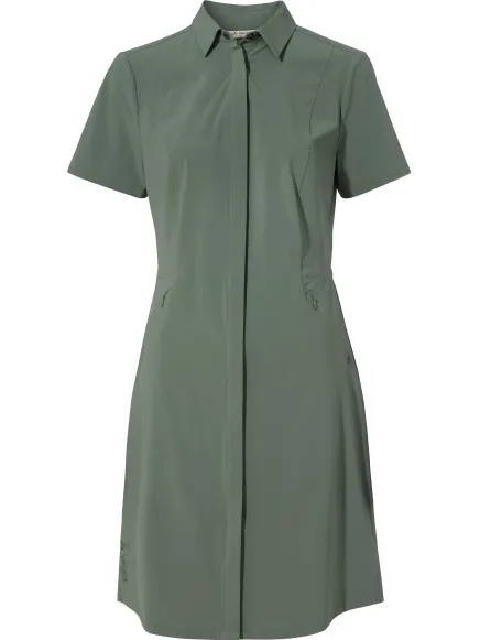 Vaude Women's Farley Stretch Dress - Jurk, olijfgroen