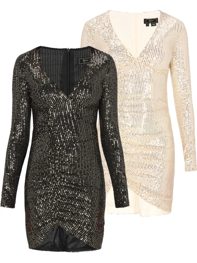 Mo dress 2-Pack zwartgoud