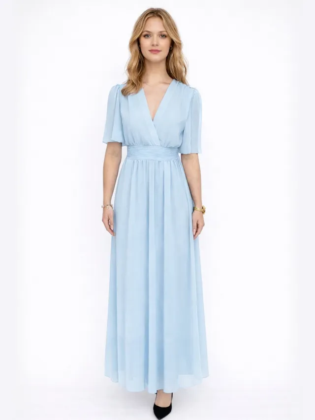 Elara Freizeitkleid Hellblau