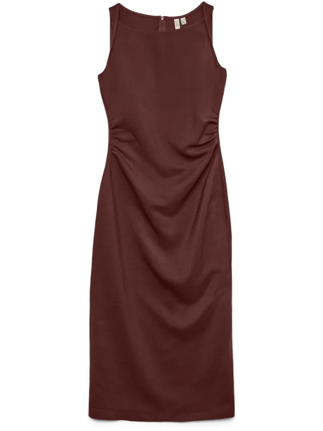 Vero Moda VMINDICA S/L 7/8 DRESS WVN BTQ GA - Dames - Maxi jurken andorra