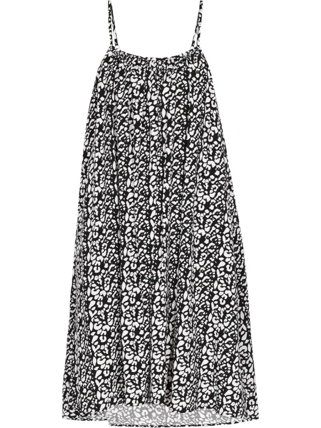 MyMo jurk zwart-wit