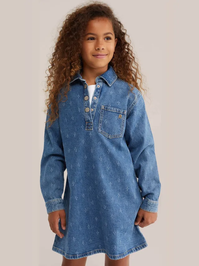 WE Fashion Blue Ridge spijkerjurk blauw, foto 2