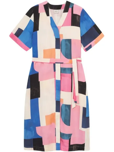 Dedicated Women's Dress Kallvik - Jurk, meerkleurig