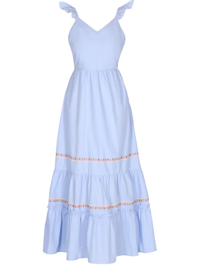 IZIA Jurk Dames blauw, foto 2