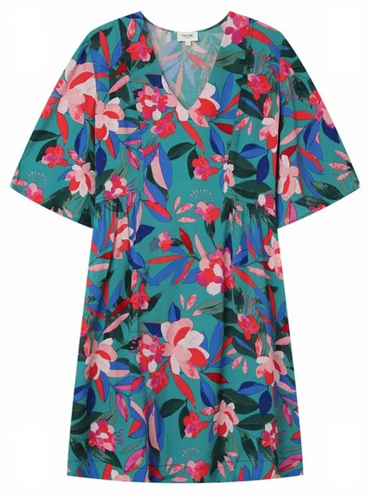 Dames jurk Grace & Mila Gracias groen