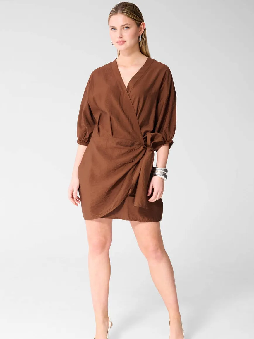 Shoeby blousejurk bruin