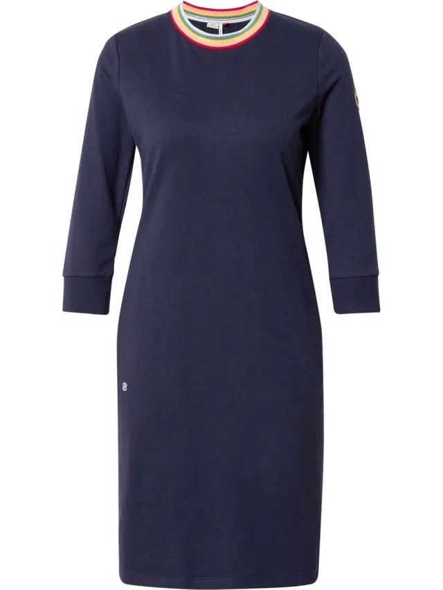Ragwear Damesjurk met lange mouwen Ragwear Alodie marine