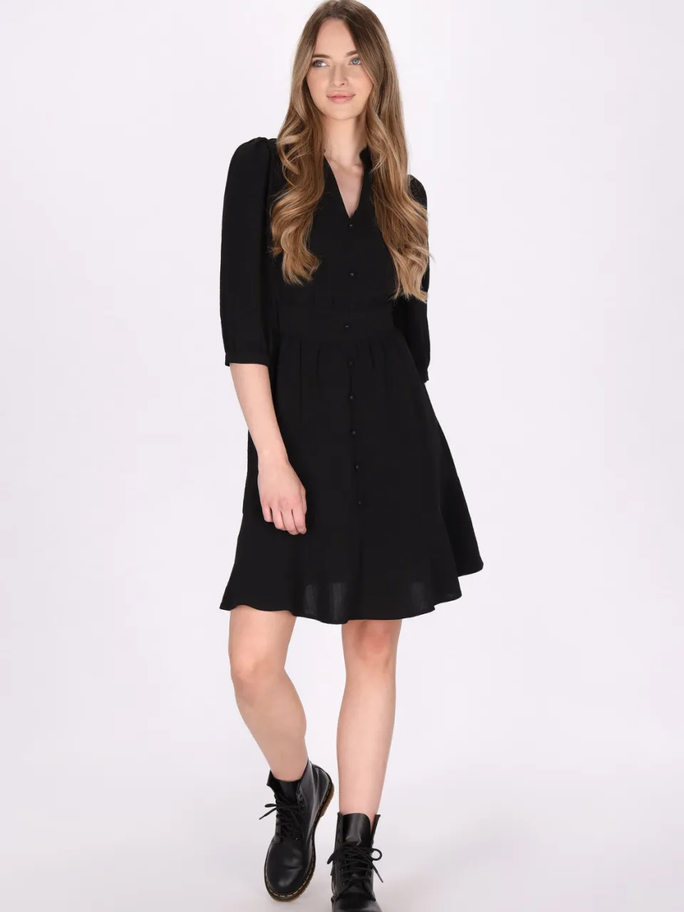 dreimaster Jurk Dames zwart