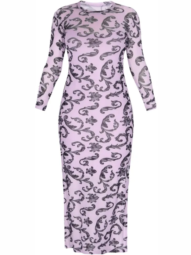 Usha Dress rose black