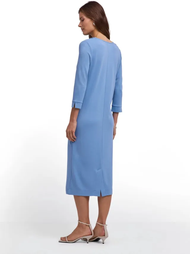 Falke Selection Interlock comfortabel viscose Jurk dames blauw blauw 6876
