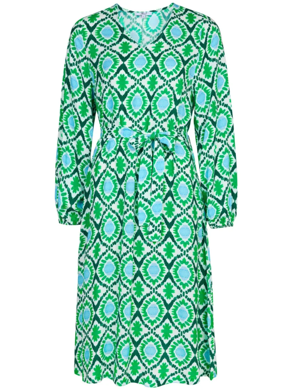 Miss Etam midi jurk multi groen, foto 2
