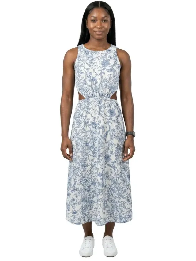 Pepe Jeans Donatella Mouwloze Jurk Wit XL Vrouw Mousse White
