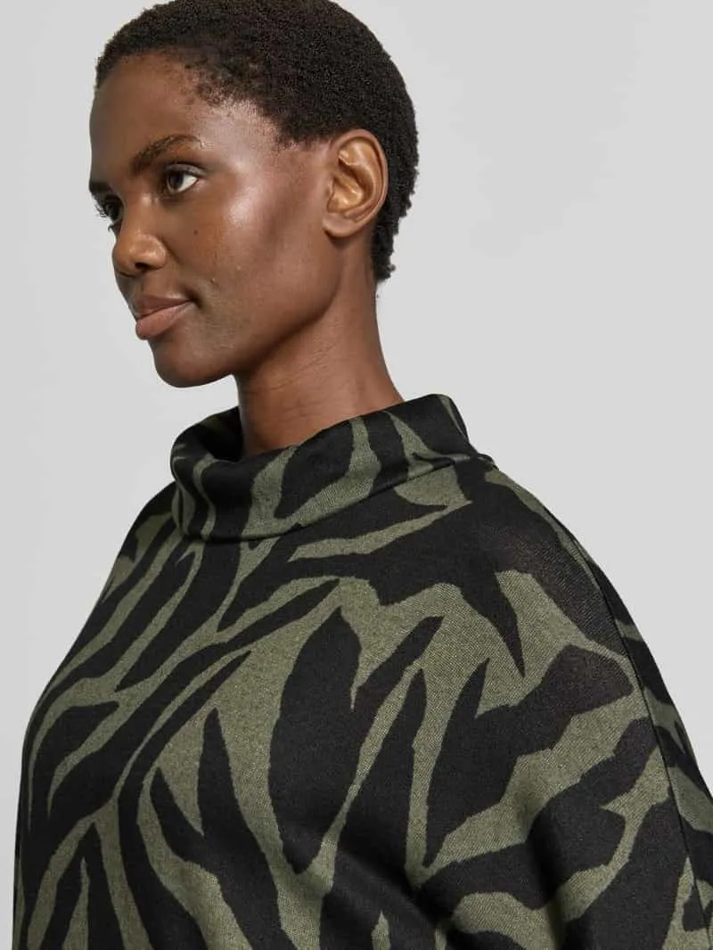 Apricot Mini-jurk met zijwaartse steekzakken olijfgroen, foto 5