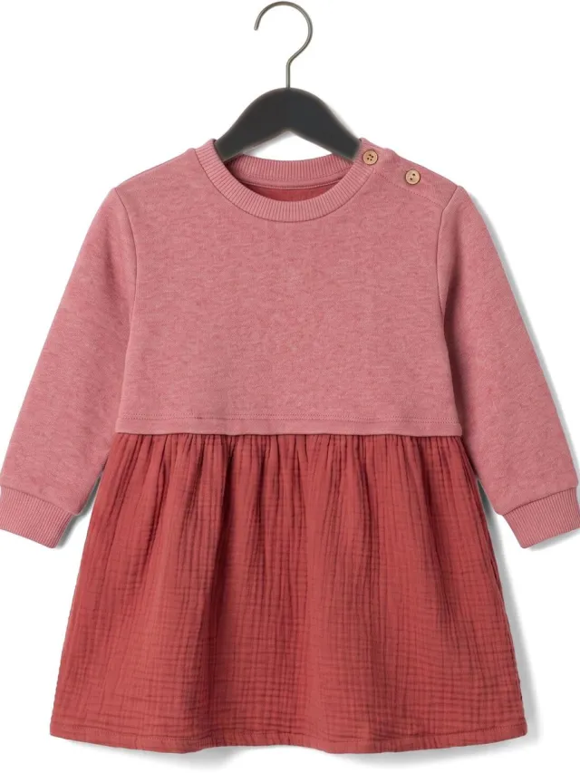 Play Up Fleece Dress Unisex - Jurk - Roze