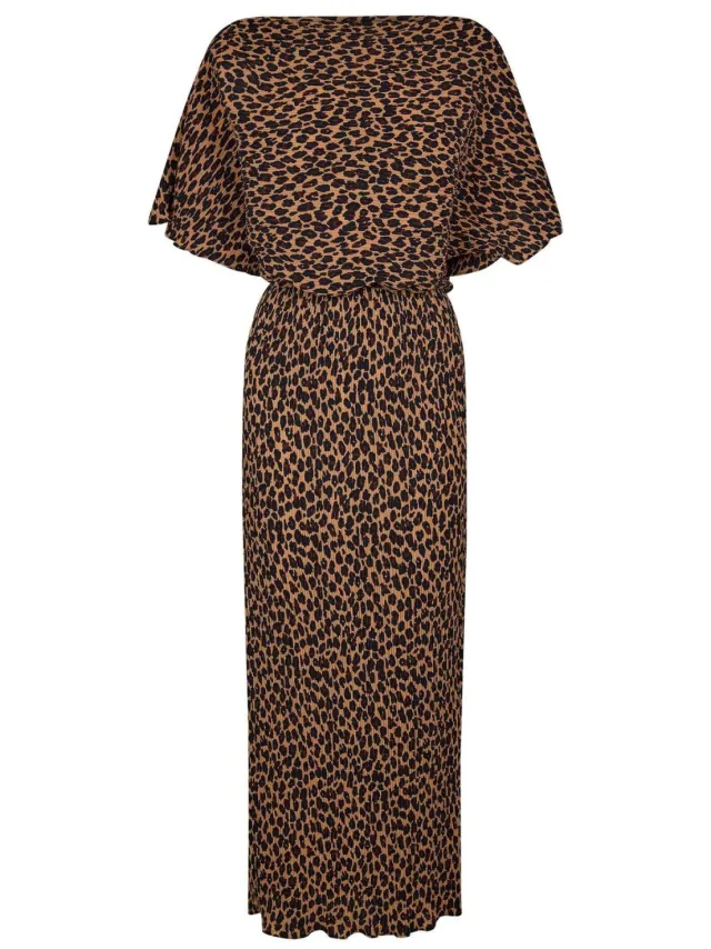 Never Fully Dressed Tilly maxi-jurk voor dames (Bruin)