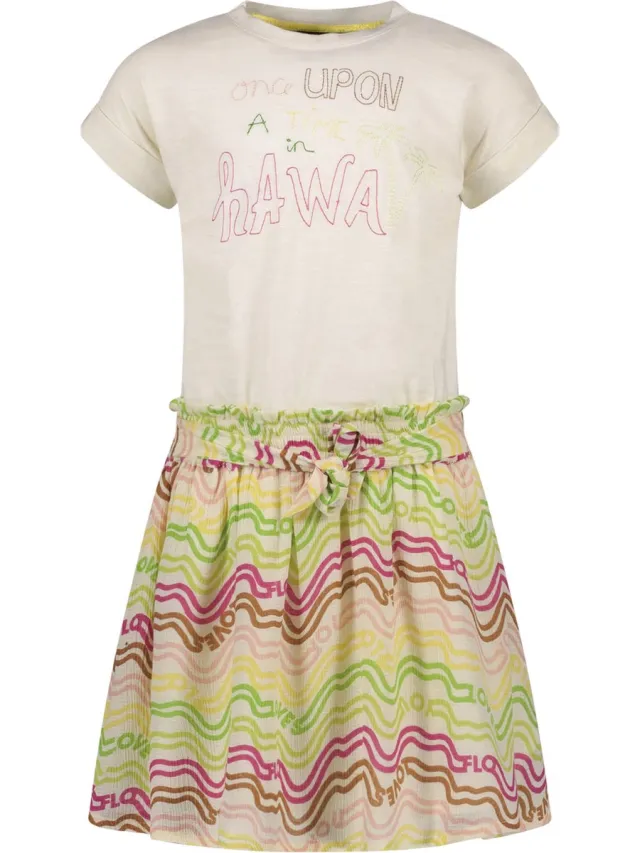 Like Flo F302-5831 Meisjes Jurk Rainbow