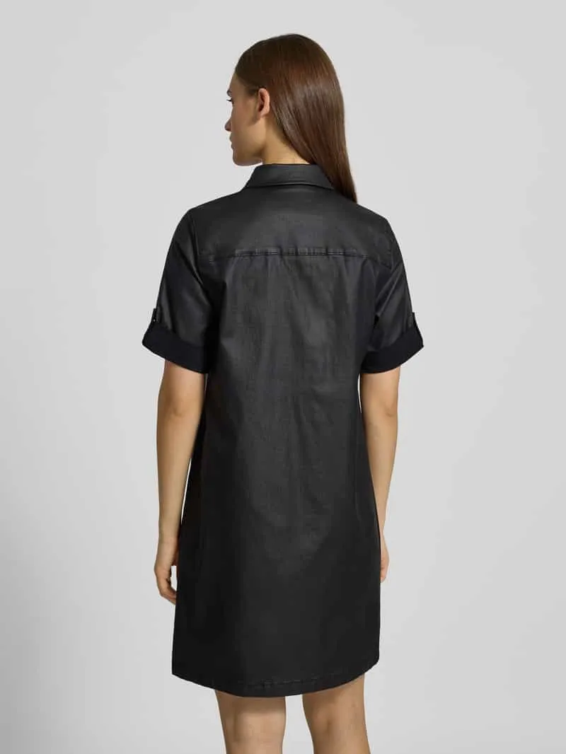 Noisy May Mini-jurk met knoopsluiting zwart, foto 3