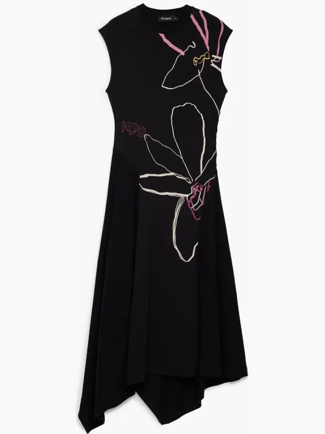 Desigual Damesjurk Desigual Reikiavik negro