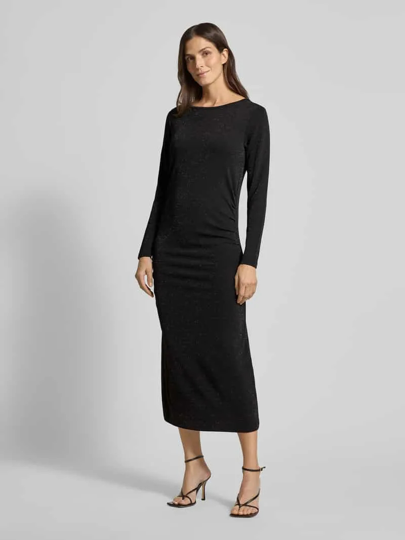 Soyaconcept Maxi-jurk met ronde hals, model 'ANDINE' BLACK