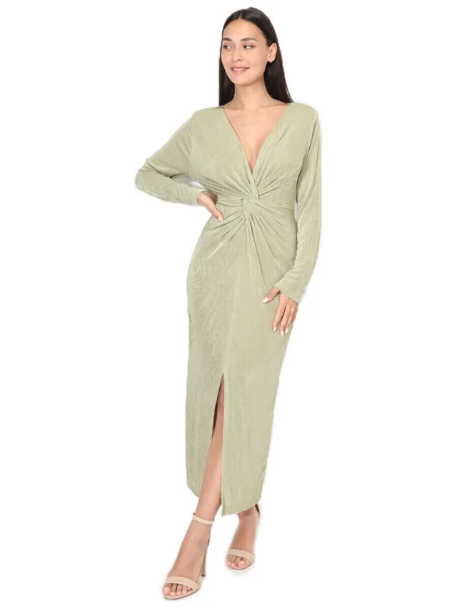 La Modeuse Jurk La Modeuse 71260_P167337 Groen