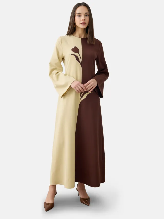 Refka Modest Dress Refka Bruin