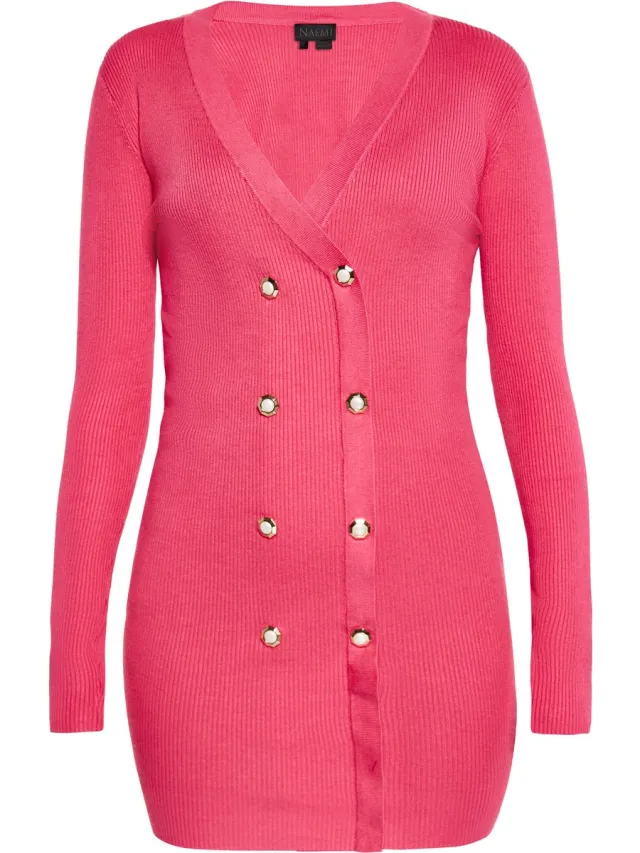 NAEMI Jurk roze