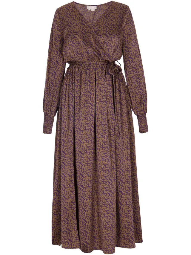 Usha jurk Violette Curry