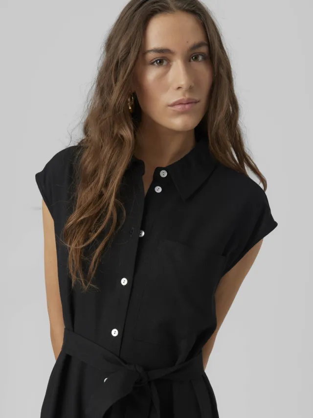 Vero Moda blousejurk zwart, foto 3