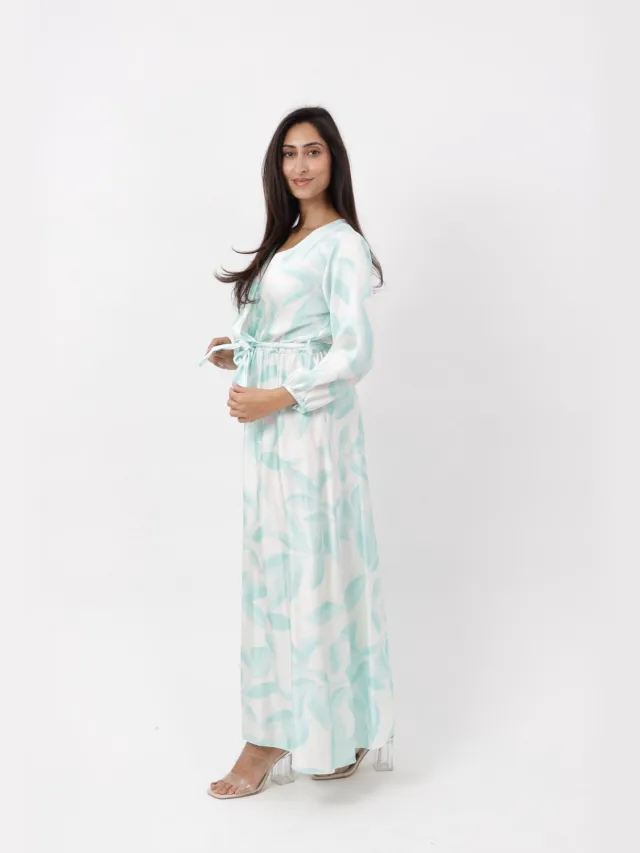 Elara Midikleid Minzgrün
