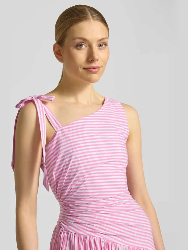 Little Mistress midi-jurk in asymmetrische look roze, foto 4