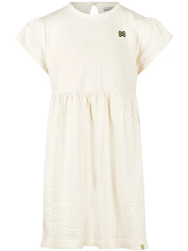 Koko Noko Meisjes Jurk - Off white