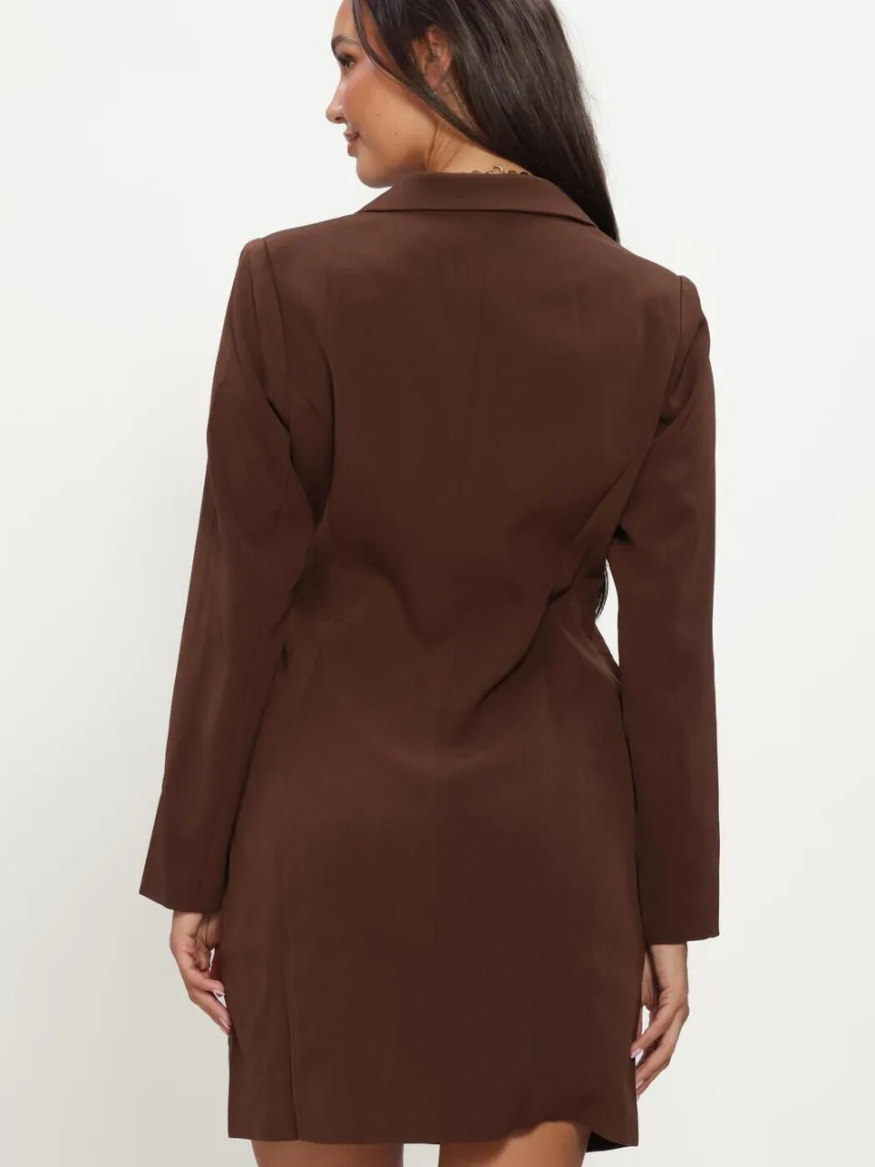 Ydence Dress Carmel jurk bruin, foto 4