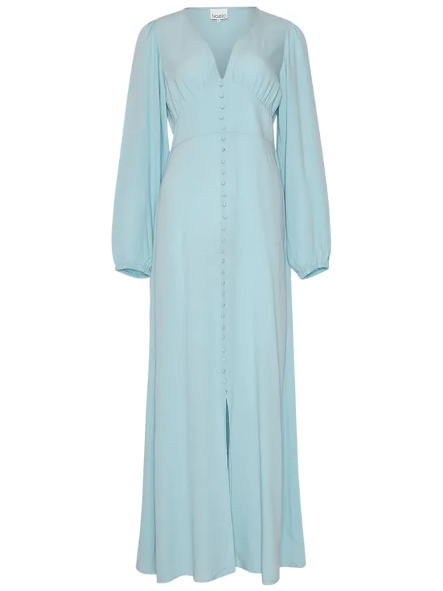 Noella Lilith Maxi-jurk Lichtblauw