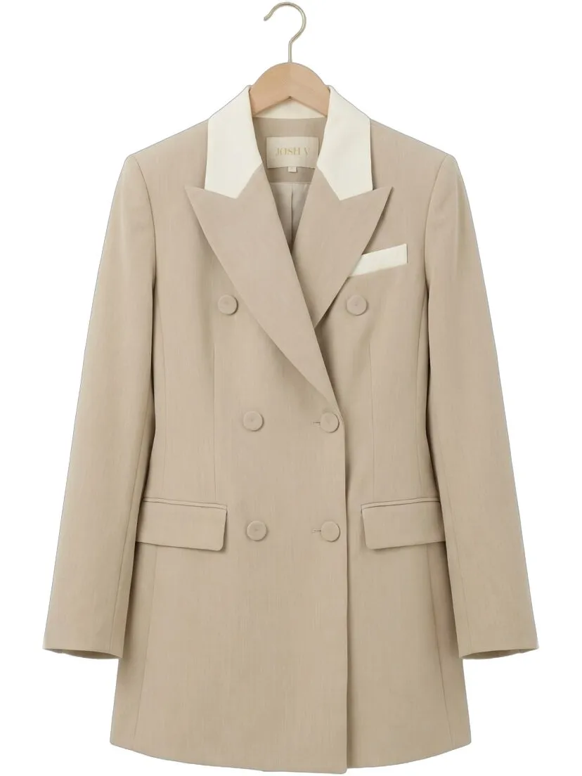 JOSH V Dames Jurken Vana - Beige, foto 2