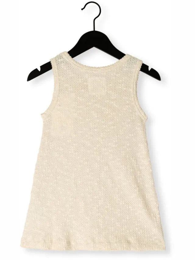 Play Up Embellihed Pique Unisex - Jurk - Ecru
