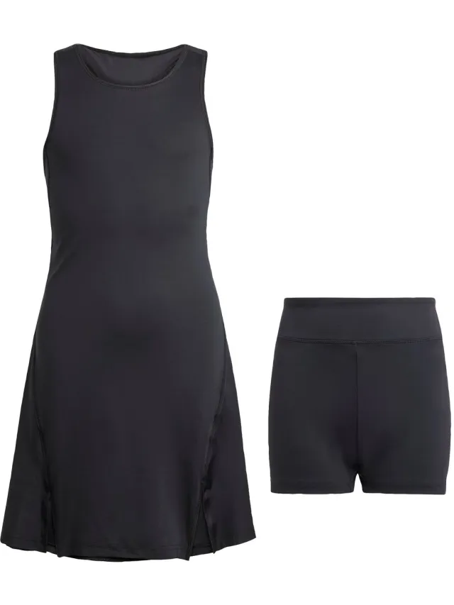 Adidas Performance Club Tennis Jurk Kids - Kinderen - Zwart
