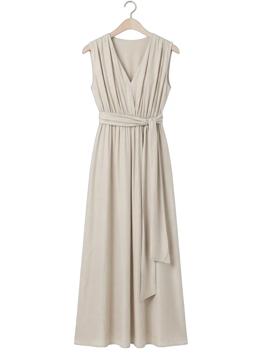 NEMA Dames Jurken N242 - Creme, foto 2