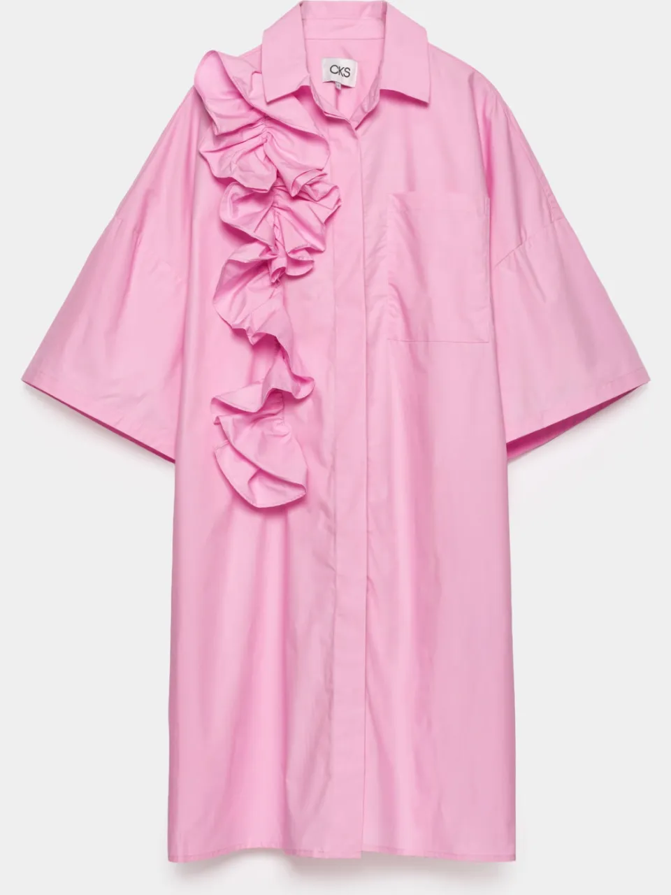 CKS blousejurk roze, foto 2