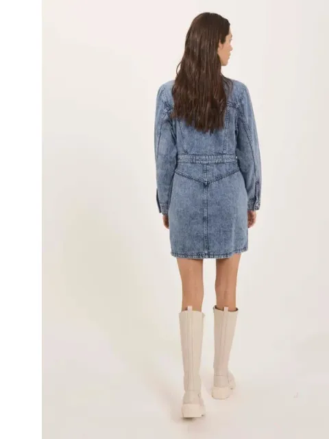 Norr Cara denim dress light blue, foto 2