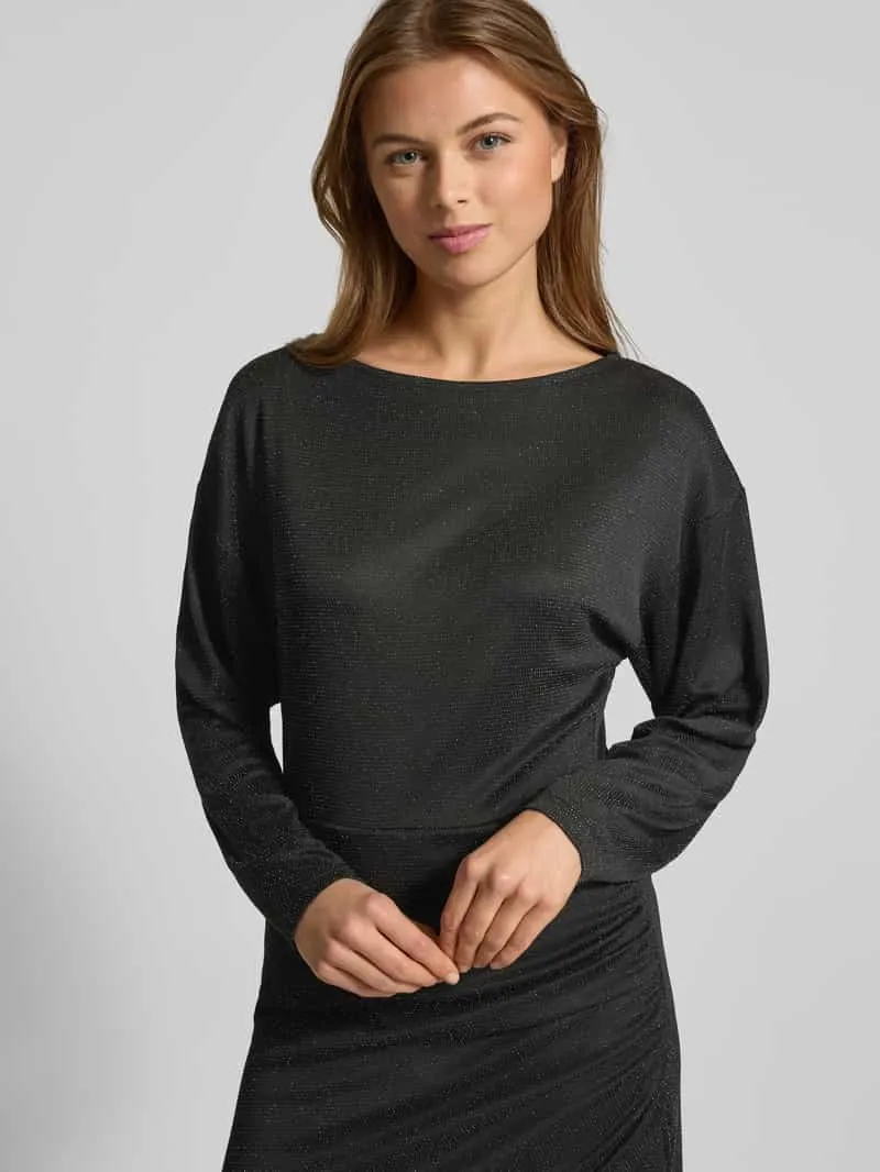 b.Young Jurk met rimpelingen model 'Syrene' zwart, foto 4