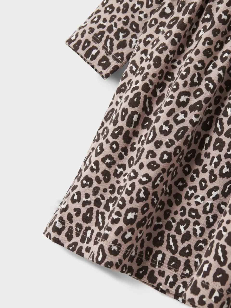 NAME IT MINI midi jurk panterprint oudroze, foto 3