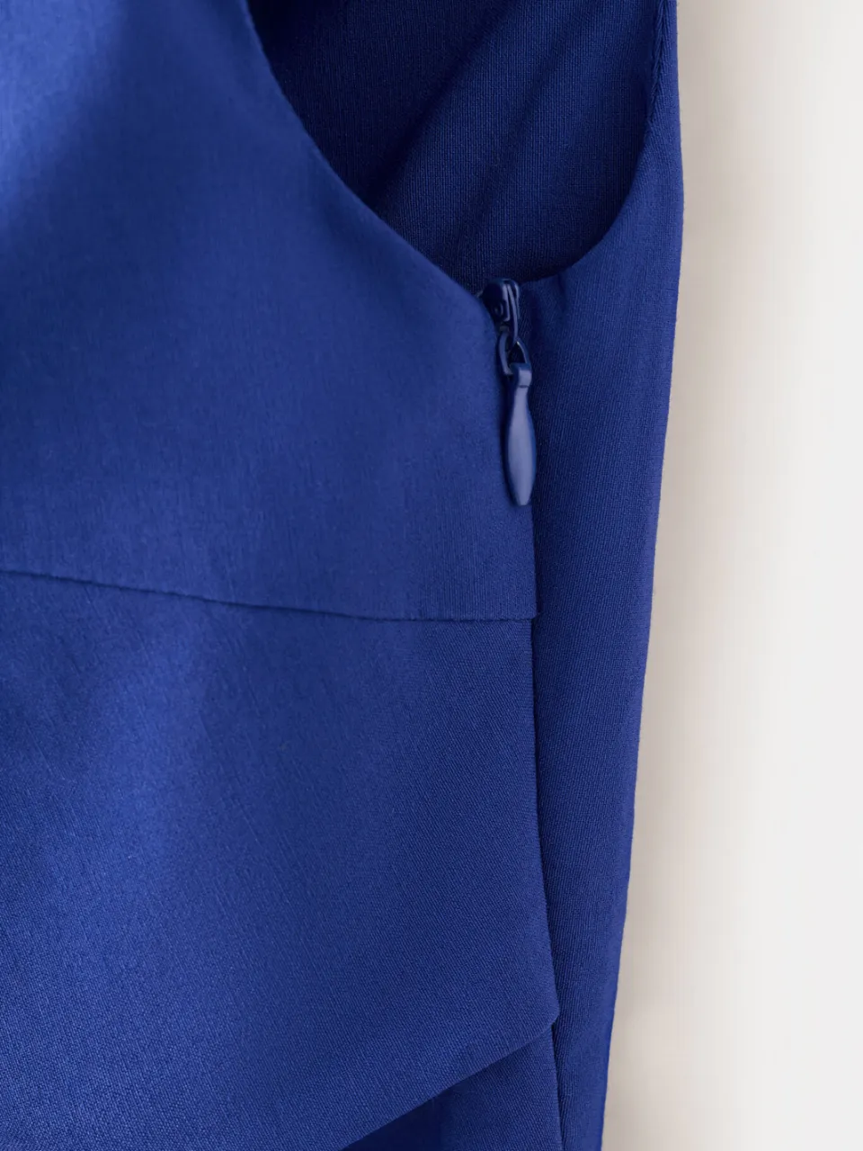 Mango off shoulder korte zomerjurk - blauw, foto 4
