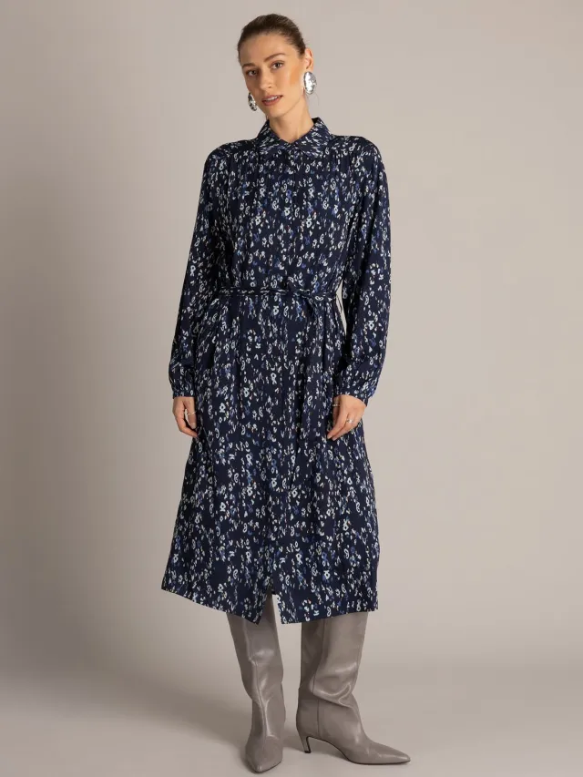 Yest jurk Ycharlene Essential Dark Blue/Multi col