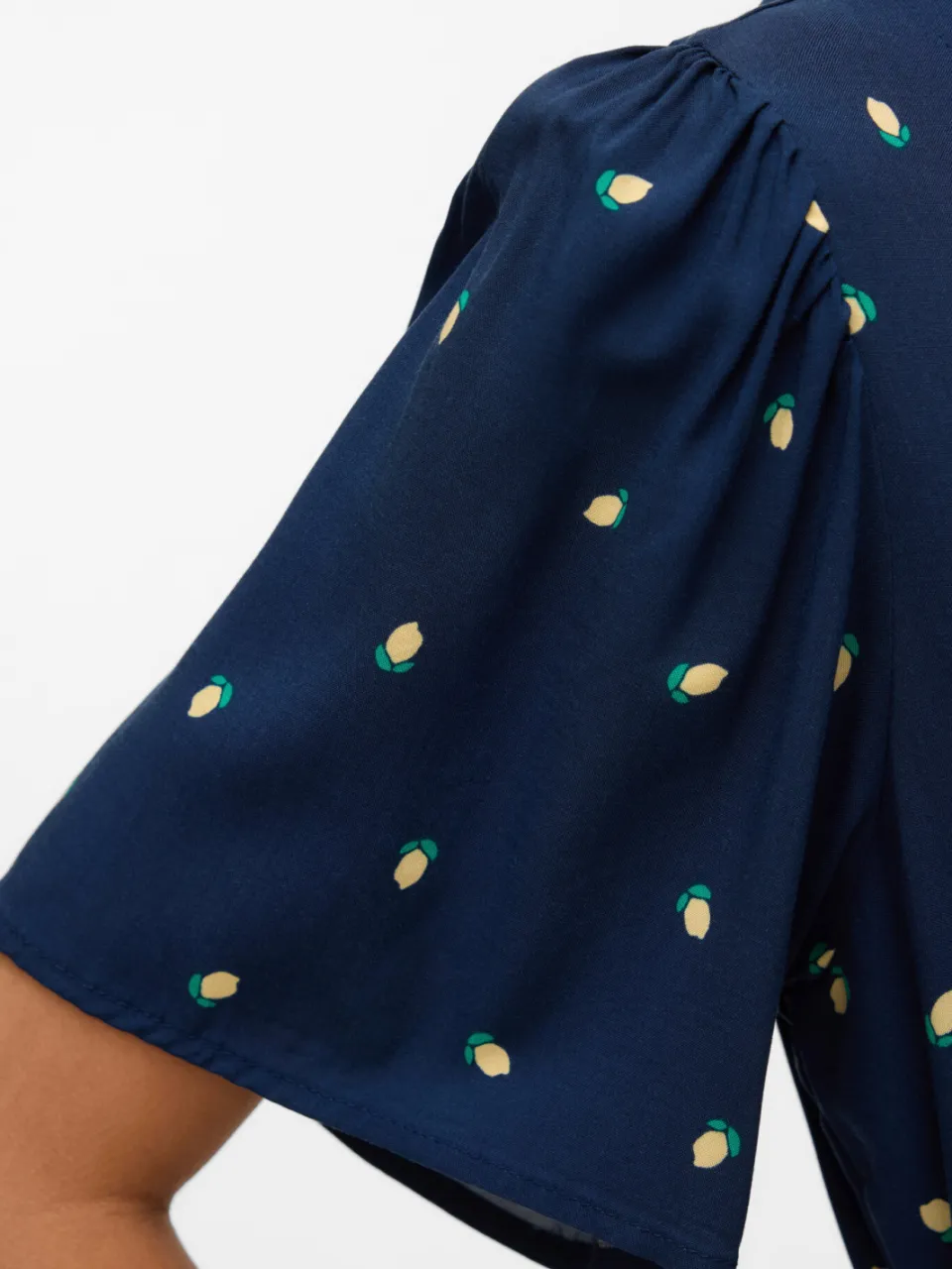 Vero Moda viscose zomerjurk met print - marineblauw, foto 6